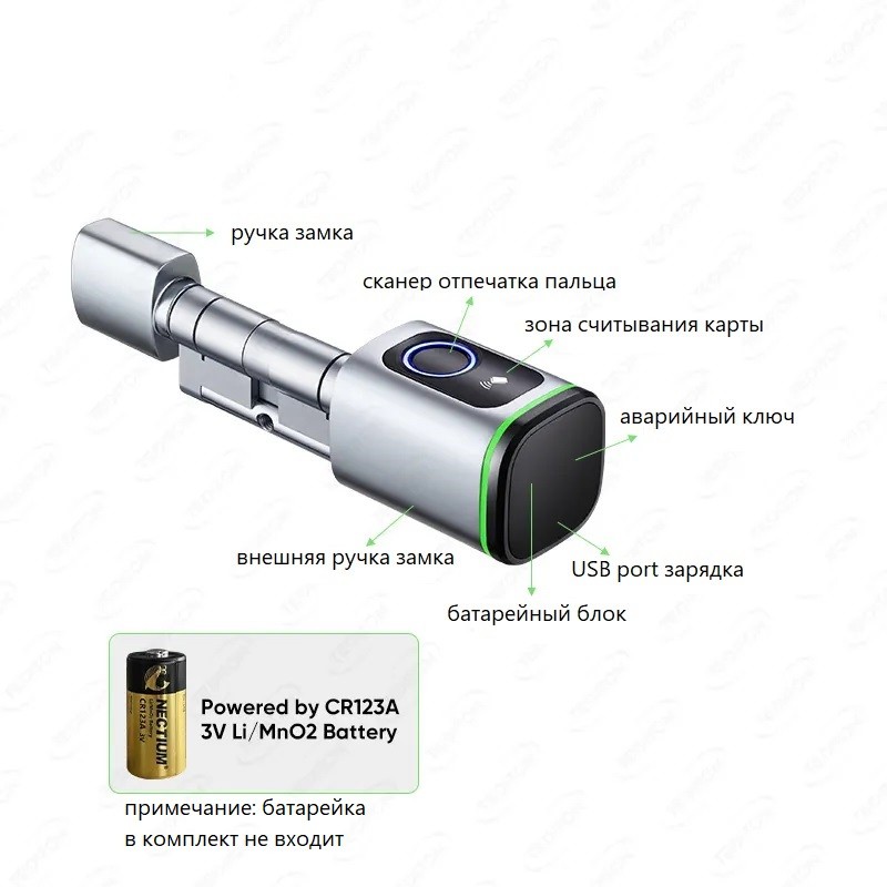 цилиндр TTLock — изображение 5